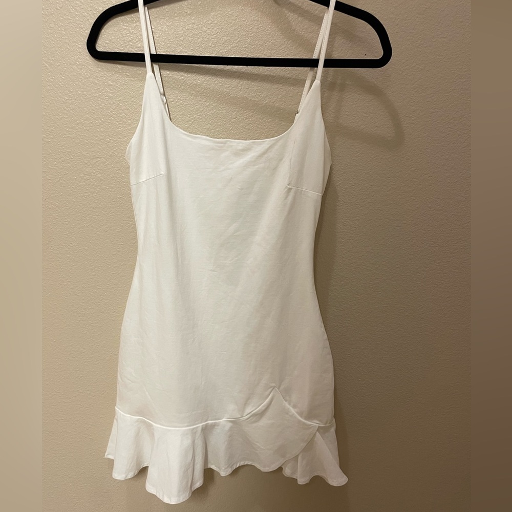 White mini dress size US 4 from Princess Polly